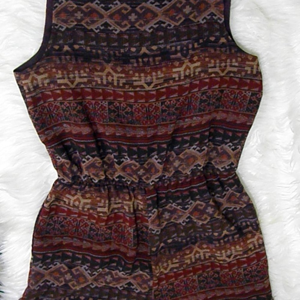 BCBG multi Color Crossover Romper - Picture 7 of 7